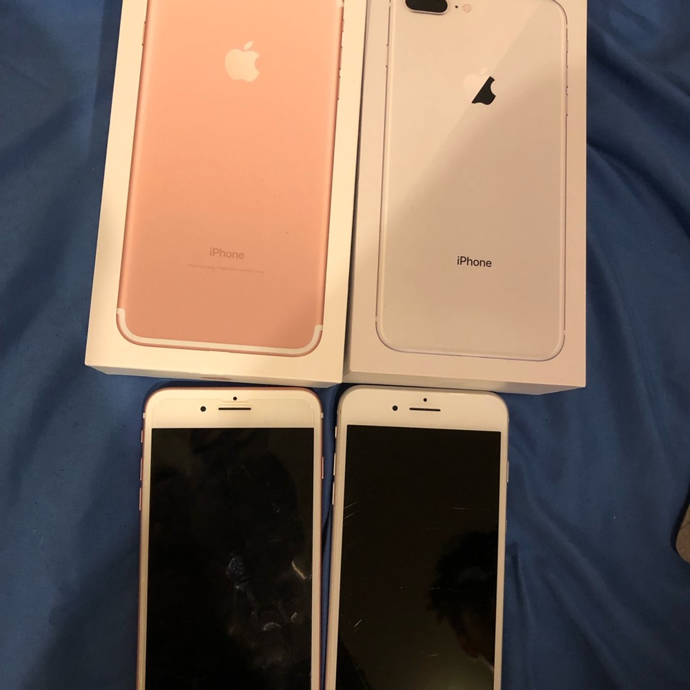 iPhones 7 and 8 Plus